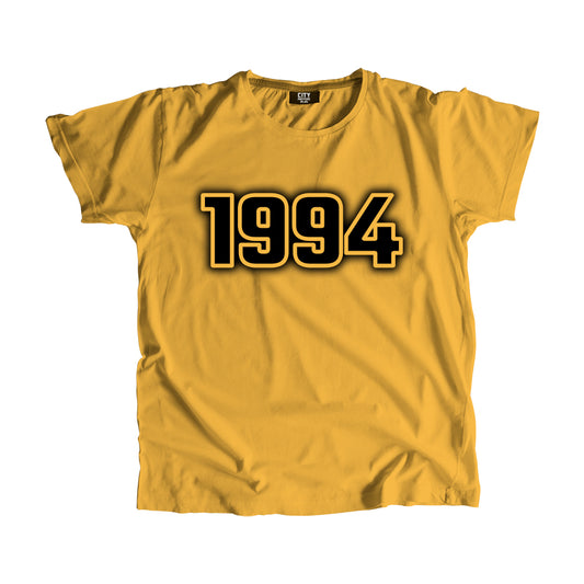 1994 Year Men Unisex T-Shirt (Golden Yellow)