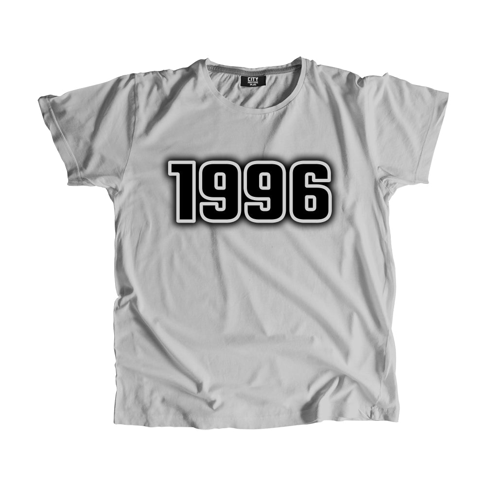 1996 Year Men Unisex T-Shirt (Melange Grey)