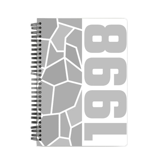 1998 Year Notebook (White, A5 Size, 100 Pages, Ruled)