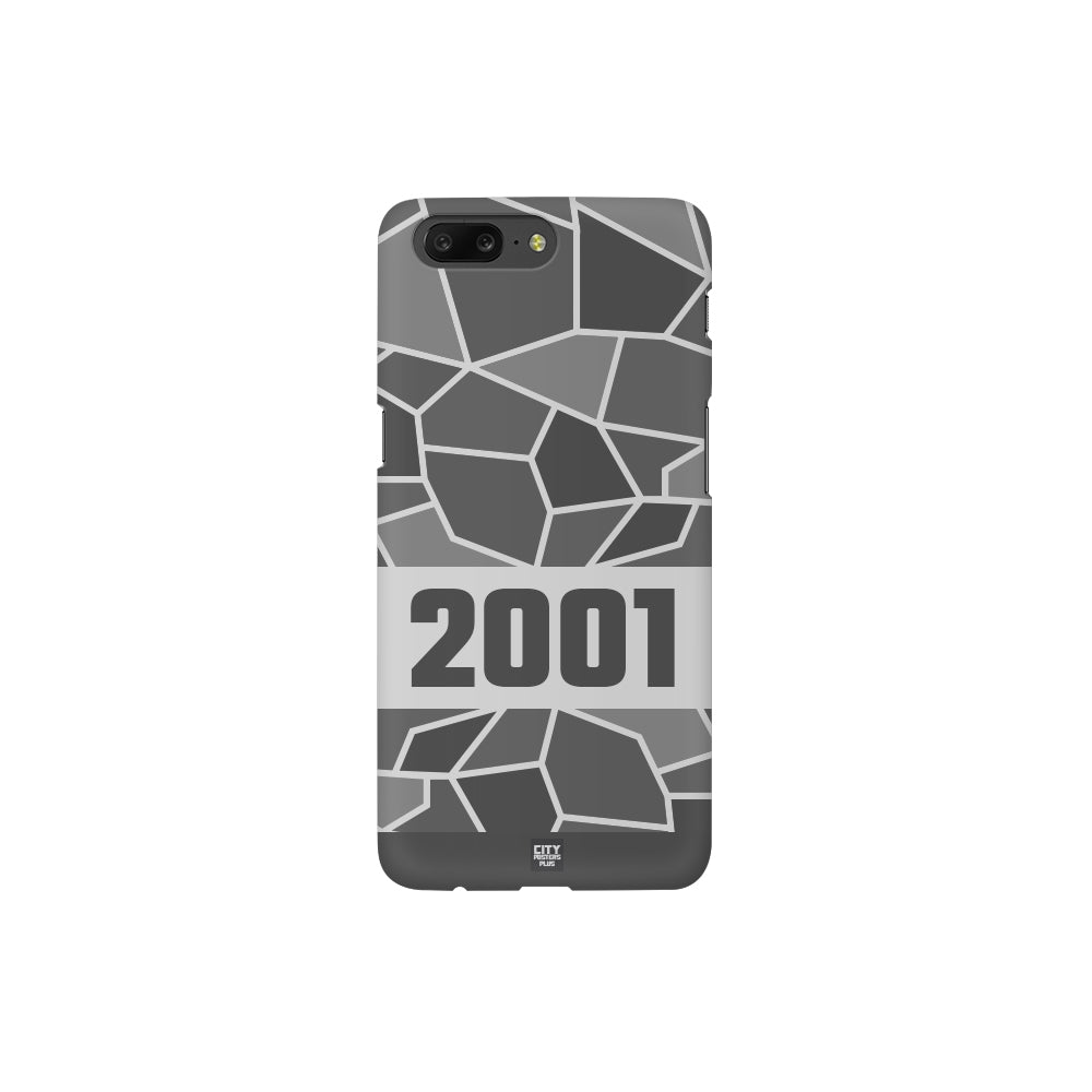 2001 Year Apple iPhone 14 Pro Max Glass Mobile Cover Cases (Melange Grey)