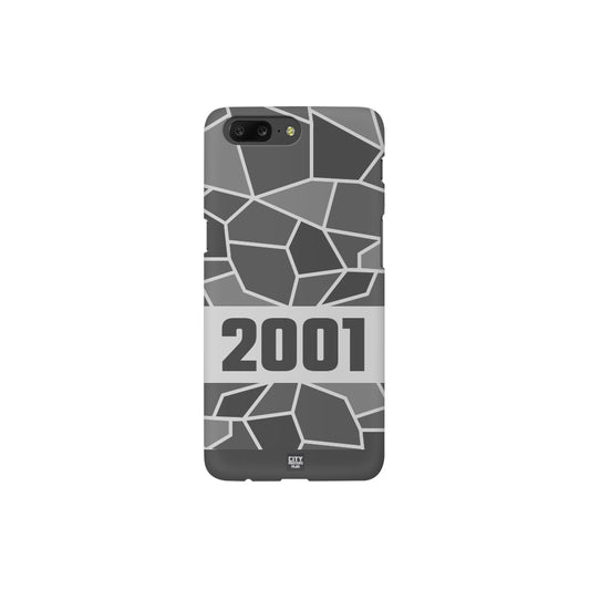 2001 Year Apple iPhone 14 Pro Max Glass Mobile Cover Cases (Melange Grey)