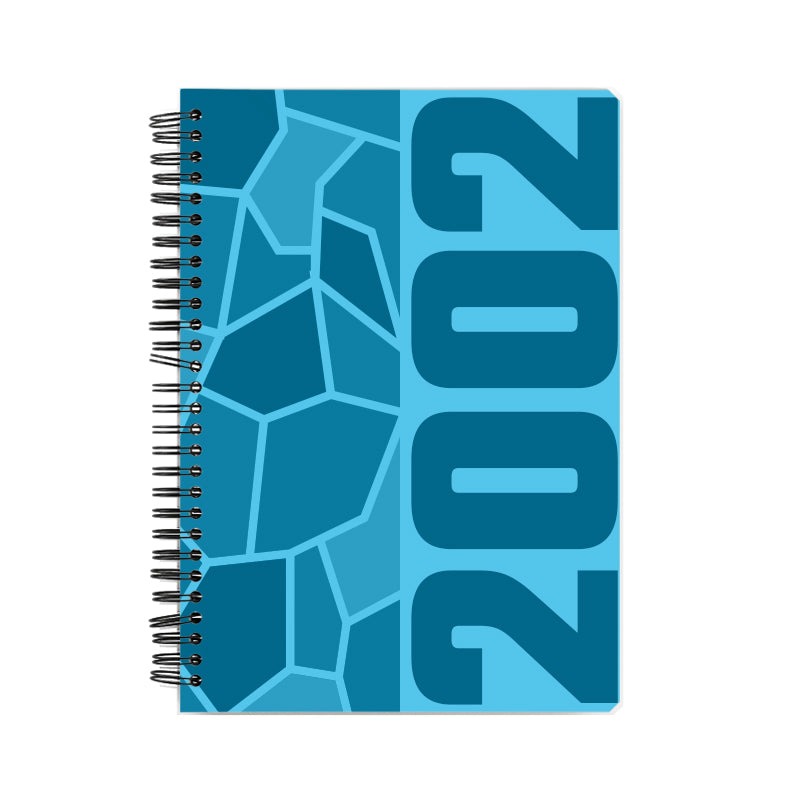 2002 Year Notebook (Sky Blue, A5 Size, 100 Pages, Ruled)