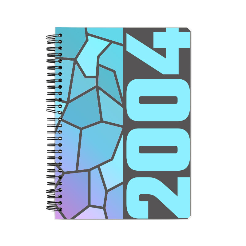 2004 Year Notebook (Charcoal Grey, A5 Size, 100 Pages, Ruled)