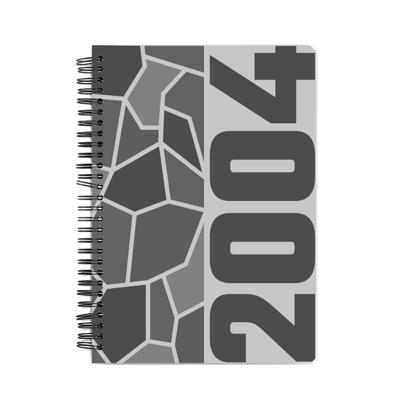 2004 Year Notebook (Melange Grey, A5 Size, 100 Pages, Ruled)