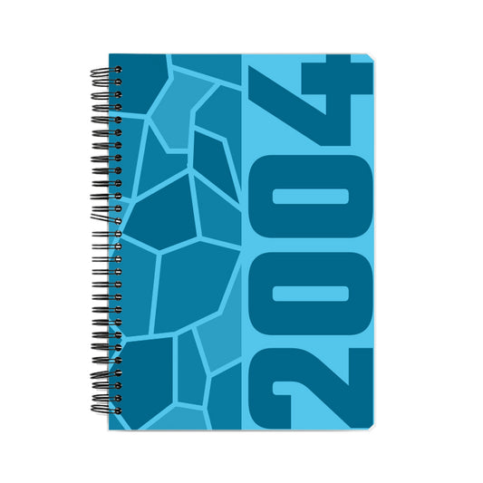 2004 Year Notebook (Sky Blue, A5 Size, 100 Pages, Ruled)