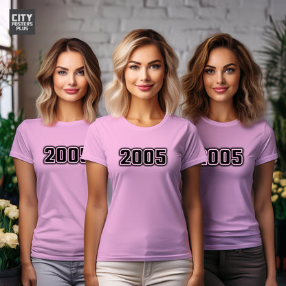 2005 Vintage Birth Year Women T-Shirt