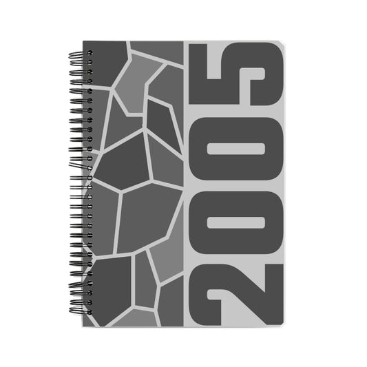 2005 Year Notebook (Melange Grey, A5 Size, 100 Pages, Ruled)