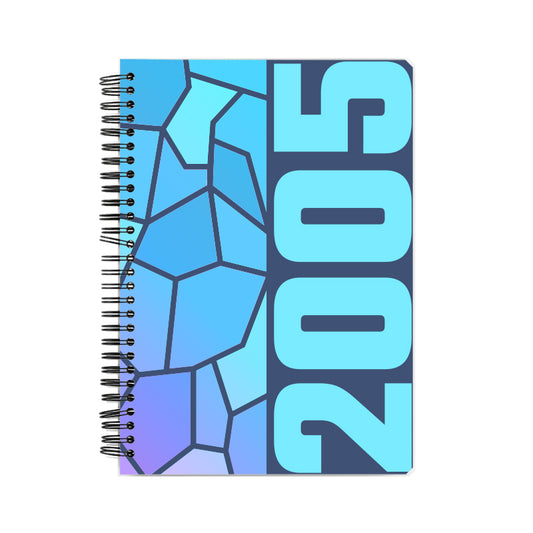 2005 Year Notebook (Navy Blue, A5 Size, 100 Pages, Ruled)