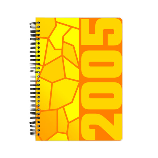 2005 Year Notebook (Orange, A5 Size, 100 Pages, Ruled)