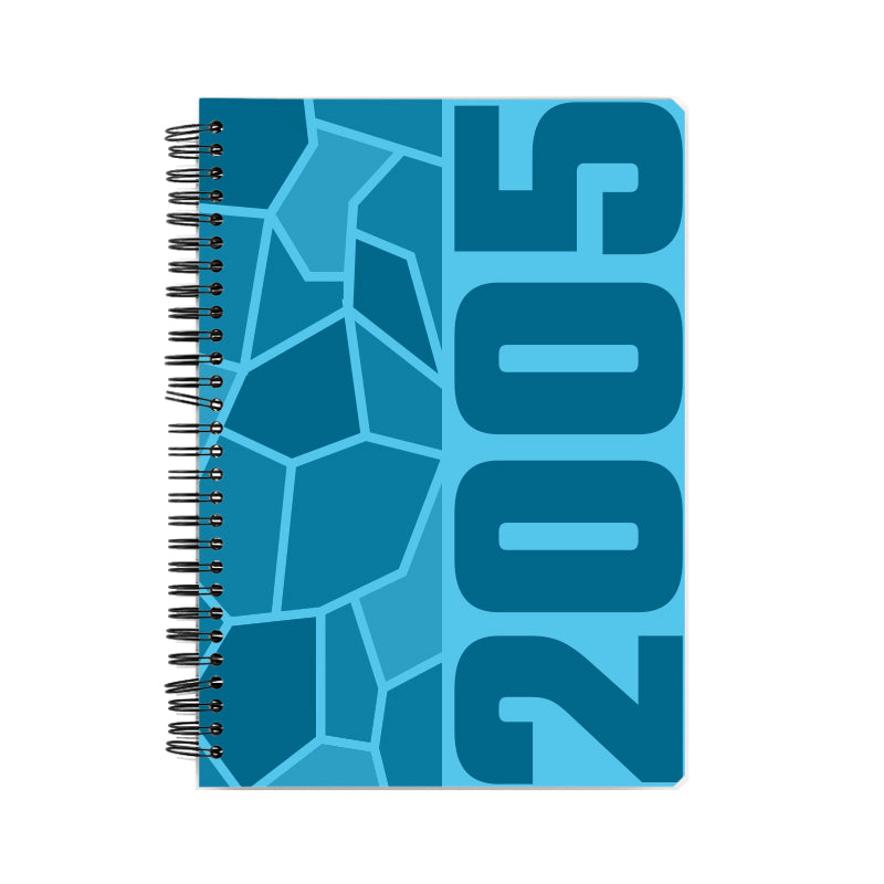 2005 Year Notebook (Sky Blue, A5 Size, 100 Pages, Ruled)