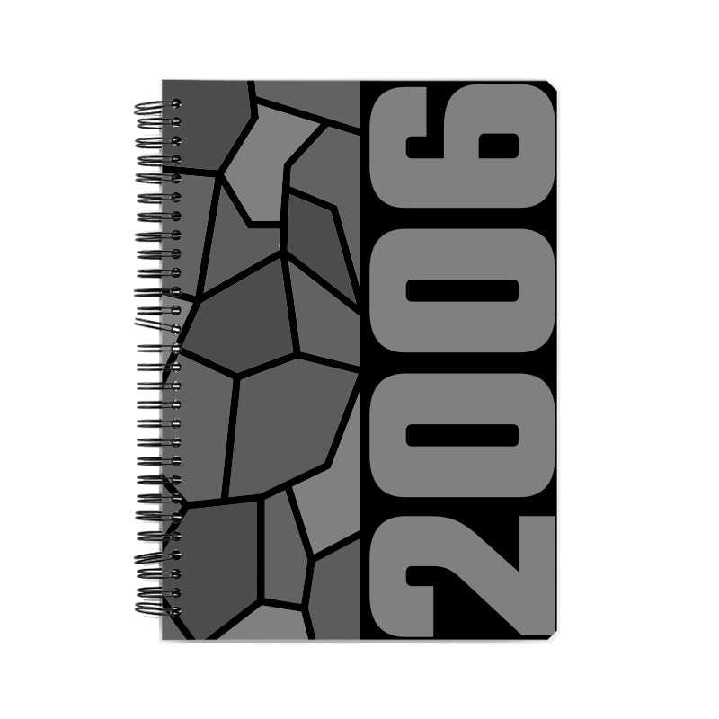 2006 Year Notebook (Black, A5 Size, 100 Pages, Ruled)