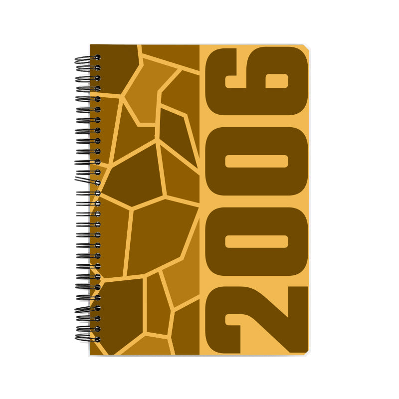 2006 Year Notebook (Golden Yellow, A5 Size, 100 Pages, Ruled)