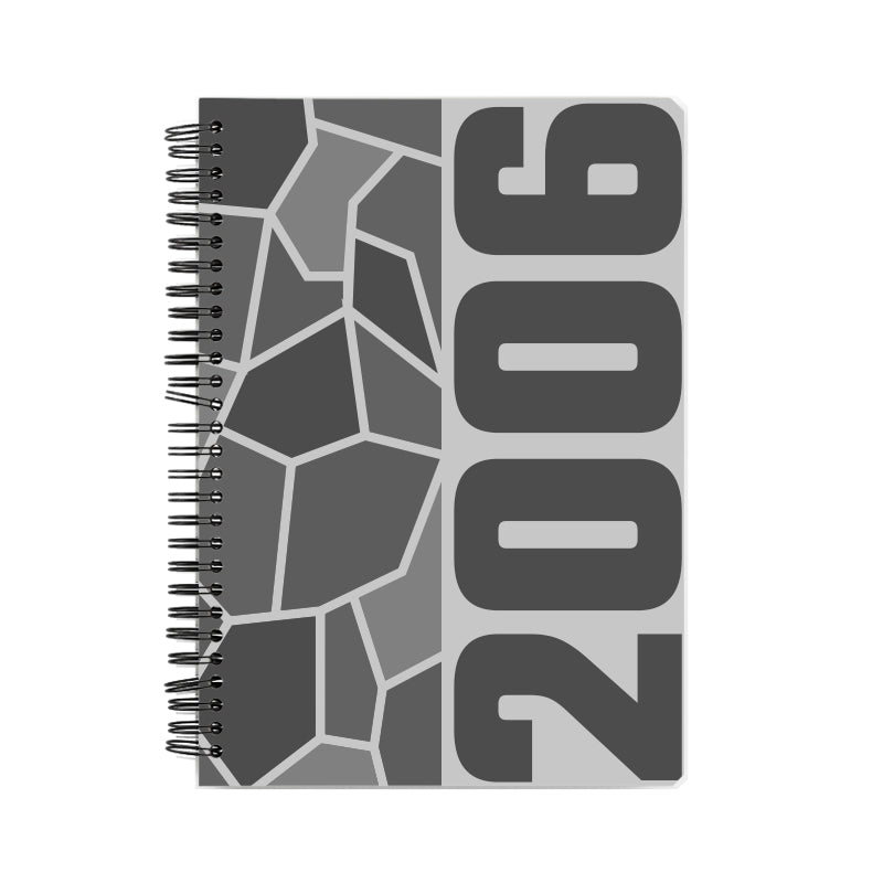 2006 Year Notebook (Melange Grey, A5 Size, 100 Pages, Ruled)