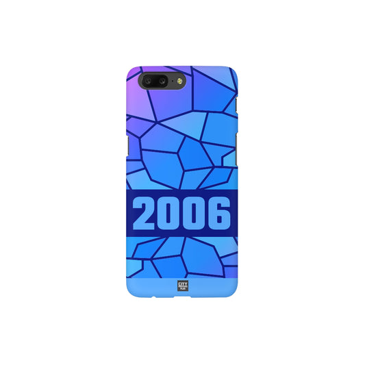 2006 Year Apple iPhone 14 Pro Max Glass Mobile Cover Cases (Royal Blue)