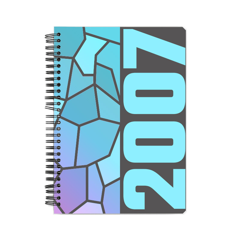 2007 Year Notebook (Charcoal Grey, A5 Size, 100 Pages, Ruled)