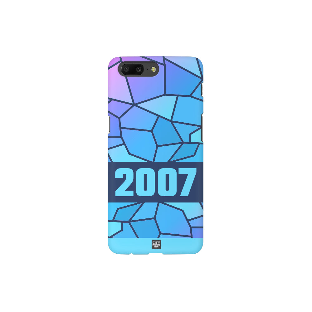 2007 Year Apple iPhone 14 Pro Max Glass Mobile Cover Cases (Navy Blue)