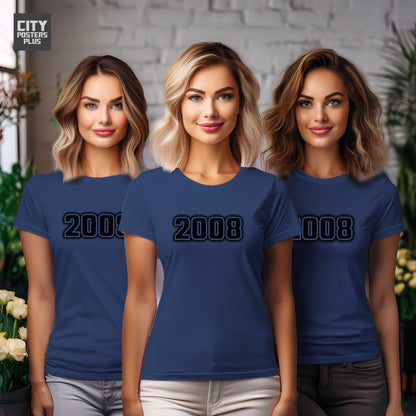 2008 Vintage Birth Year Women T-Shirt