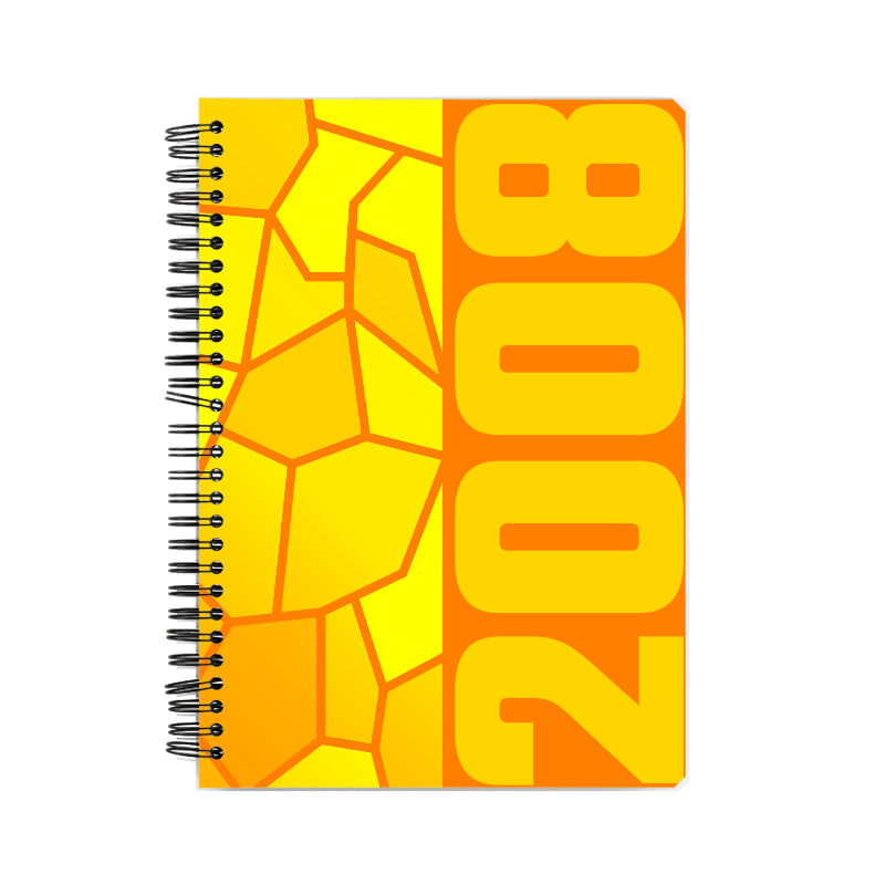 2008 Year Notebook (Orange, A5 Size, 100 Pages, Ruled)