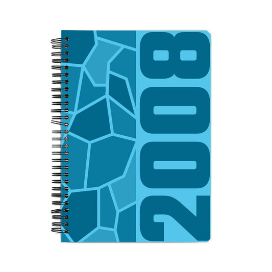 2008 Year Notebook (Sky Blue, A5 Size, 100 Pages, Ruled)