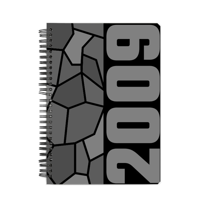 2009 Year Notebook (Black, A5 Size, 100 Pages, Ruled)