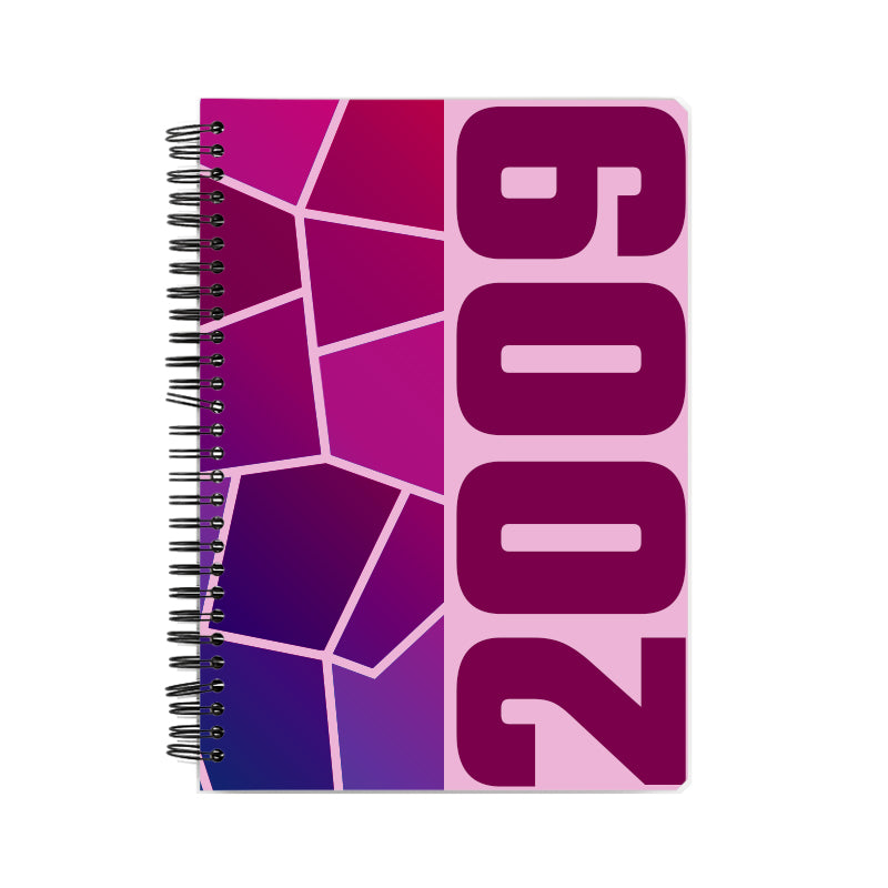 2009 Year Notebook (Light Pink, A5 Size, 100 Pages, Ruled)