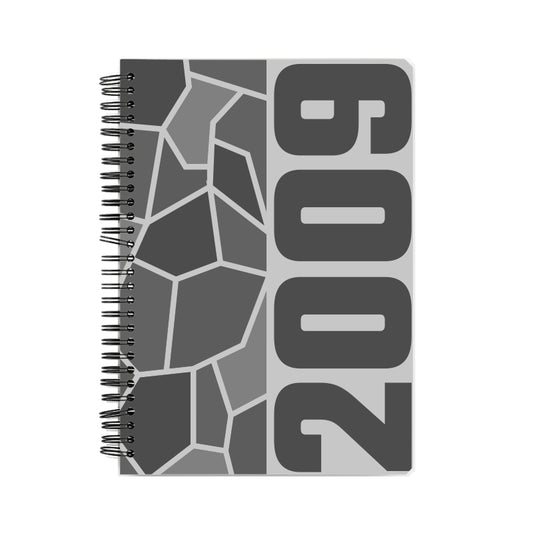 2009 Year Notebook (Melange Grey, A5 Size, 100 Pages, Ruled)