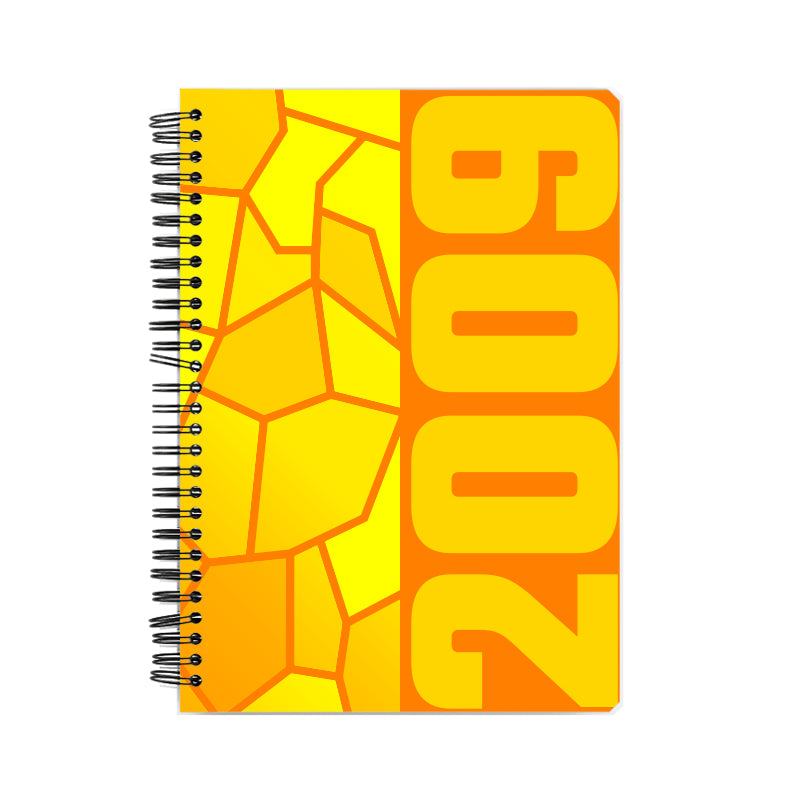 2009 Year Notebook (Orange, A5 Size, 100 Pages, Ruled)