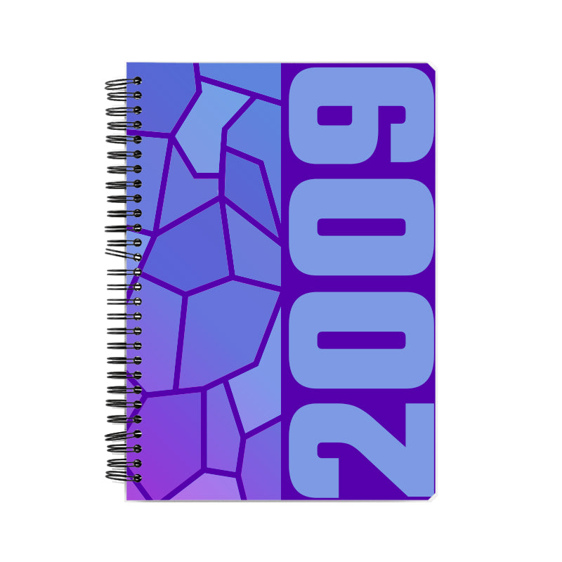 2009 Year Notebook (Purple, A5 Size, 100 Pages, Ruled)