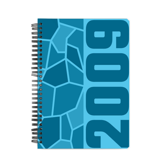 2009 Year Notebook (Sky Blue, A5 Size, 100 Pages, Ruled)