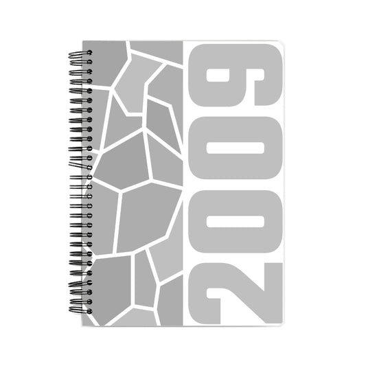 2009 Year Notebook (White, A5 Size, 100 Pages, Ruled)