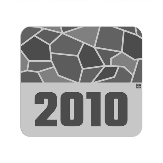 2010 Year Mousepad (Melange Grey)