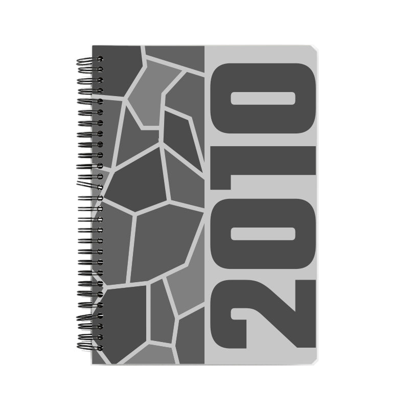 2010 Year Notebook (Melange Grey, A5 Size, 100 Pages, Ruled)