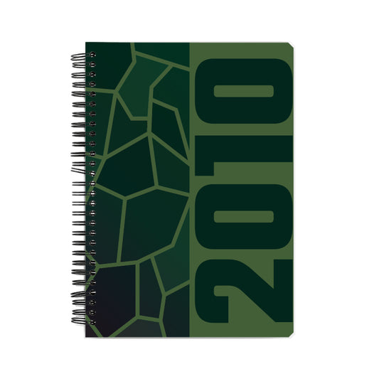 2010 Year Notebook (Olive Green, A5 Size, 100 Pages, Ruled)