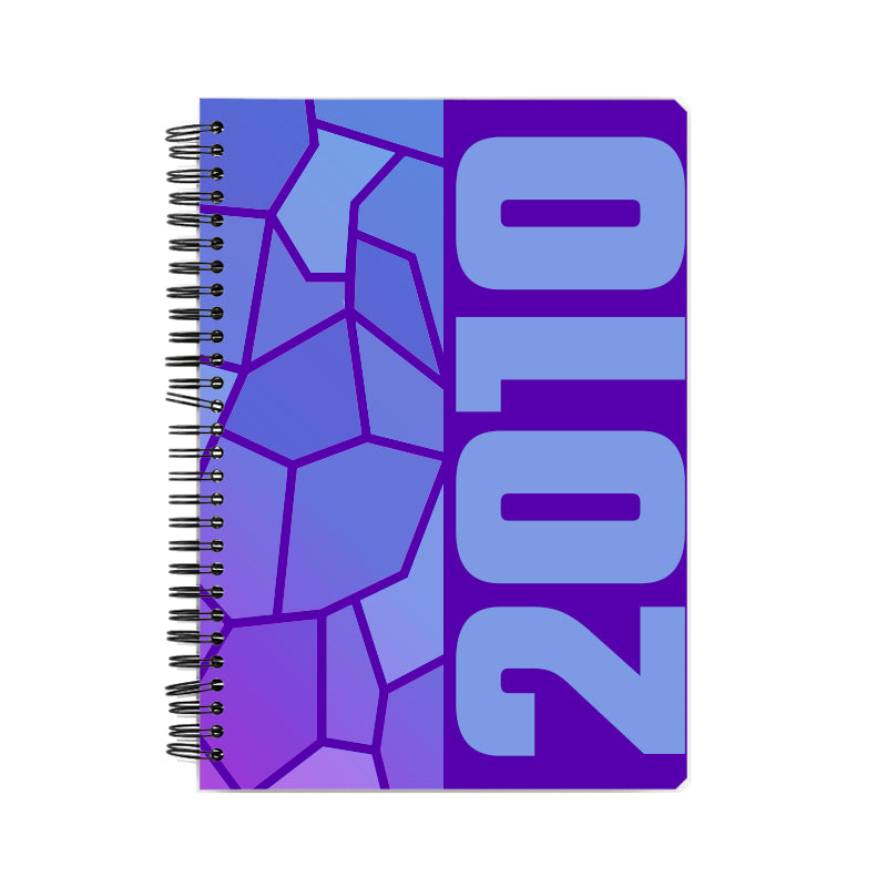 2010 Year Notebook (Purple, A5 Size, 100 Pages, Ruled)