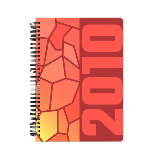 2010 Year Notebook (Red, A5 Size, 100 Pages, Ruled)