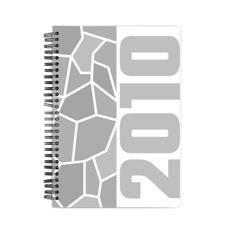 2010 Year Notebook (White, A5 Size, 100 Pages, Ruled)