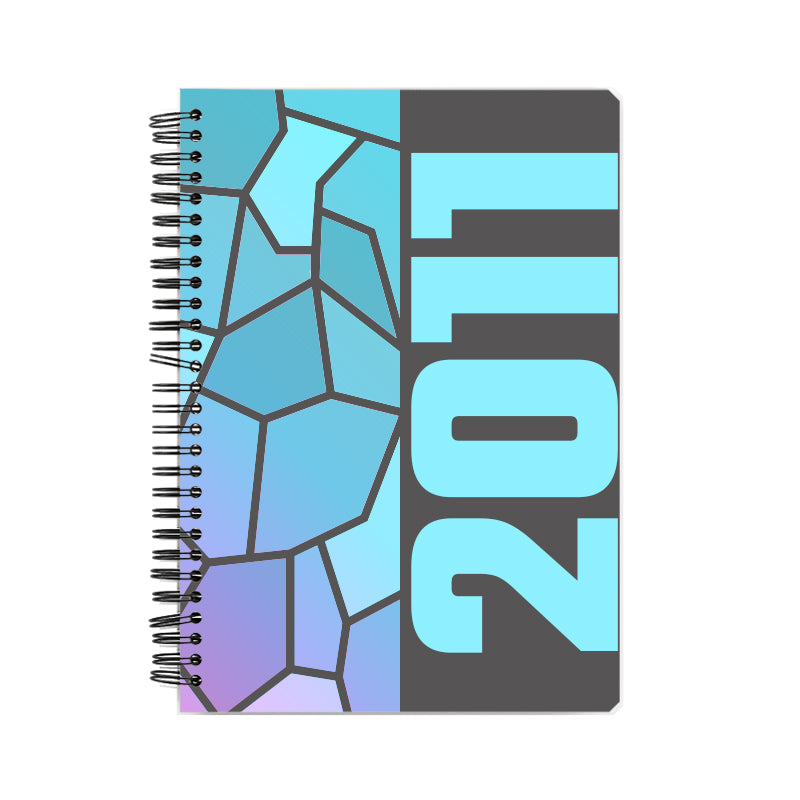 2011 Year Notebook (Charcoal Grey, A5 Size, 100 Pages, Ruled)