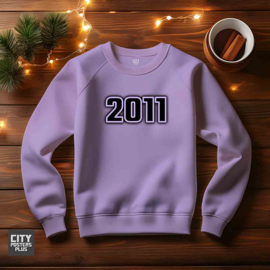 2011 Men Unisex Sweatshirt | Vintage Birth Year Gift Sweatshirt