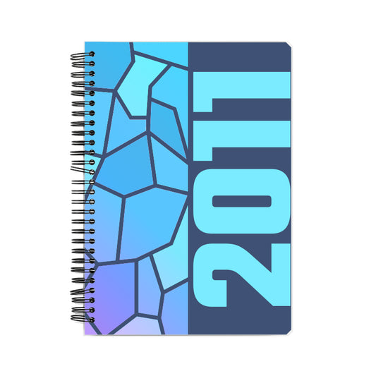 2011 Year Notebook (Navy Blue, A5 Size, 100 Pages, Ruled)