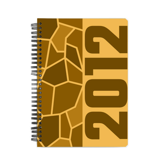 2012 Year Notebook (Golden Yellow, A5 Size, 100 Pages, Ruled)