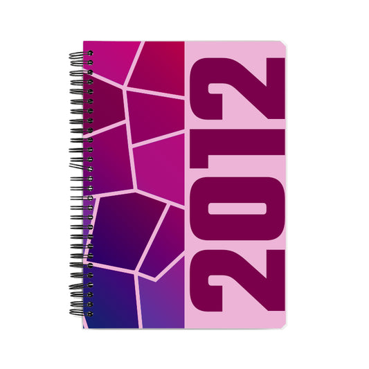 2012 Year Notebook (Light Pink, A5 Size, 100 Pages, Ruled)