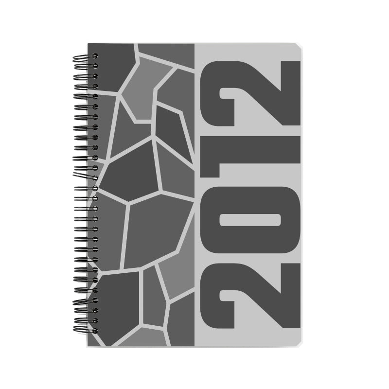 2012 Year Notebook (Melange Grey, A5 Size, 100 Pages, Ruled)