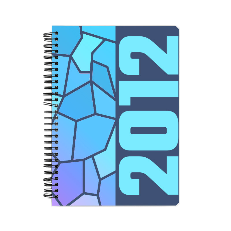 2012 Year Notebook (Navy Blue, A5 Size, 100 Pages, Ruled)