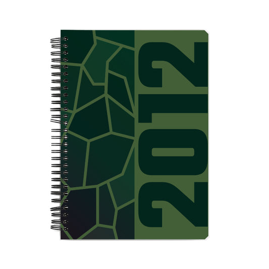 2012 Year Notebook (Olive Green, A5 Size, 100 Pages, Ruled)