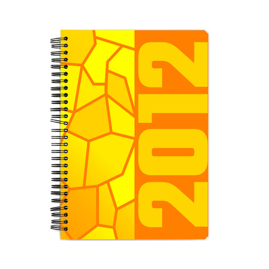 2012 Year Notebook (Orange, A5 Size, 100 Pages, Ruled)