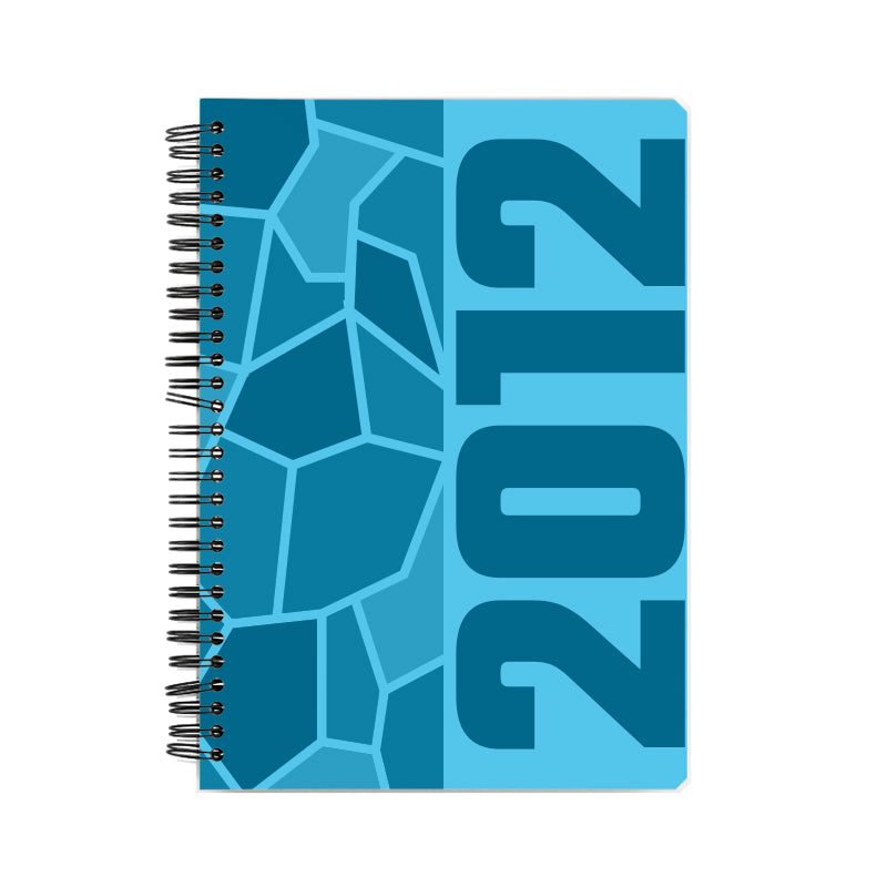 2012 Year Notebook (Sky Blue, A5 Size, 100 Pages, Ruled)