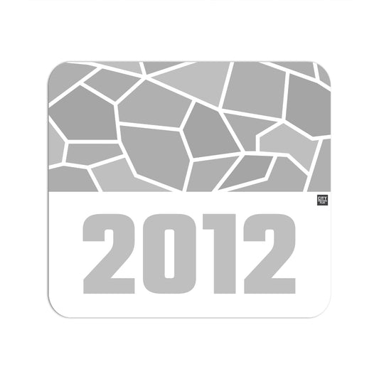 2012 Year Mousepad (White)