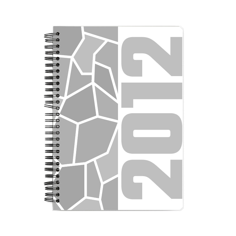 2012 Year Notebook (White, A5 Size, 100 Pages, Ruled)