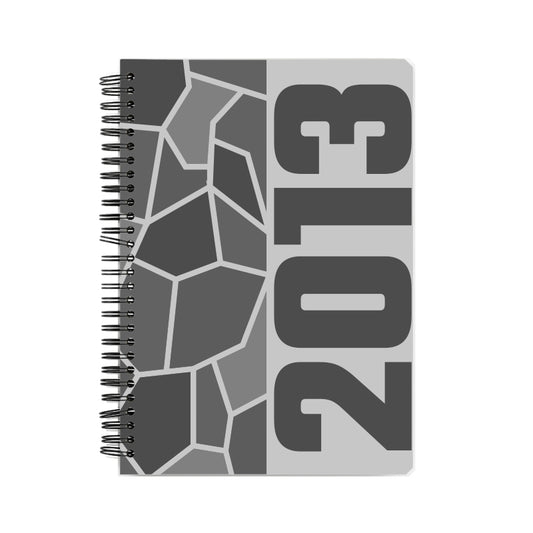 2013 Year Notebook (Melange Grey, A5 Size, 100 Pages, Ruled)