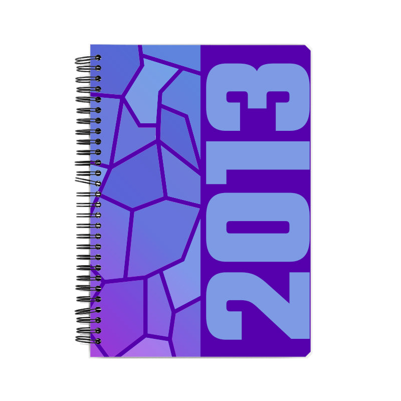 2013 Year Notebook (Purple, A5 Size, 100 Pages, Ruled)